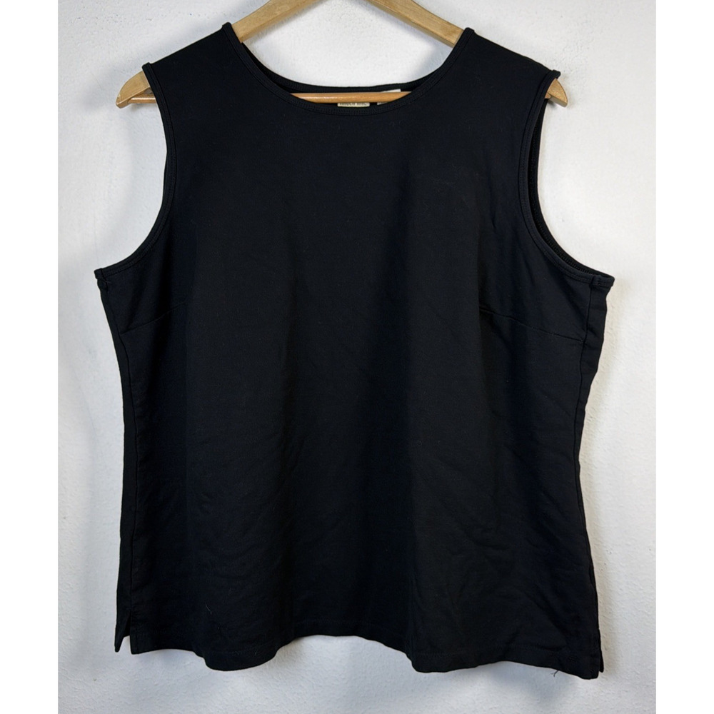 Women's linden hill Sleeveless Blouse Black Size XL tank career